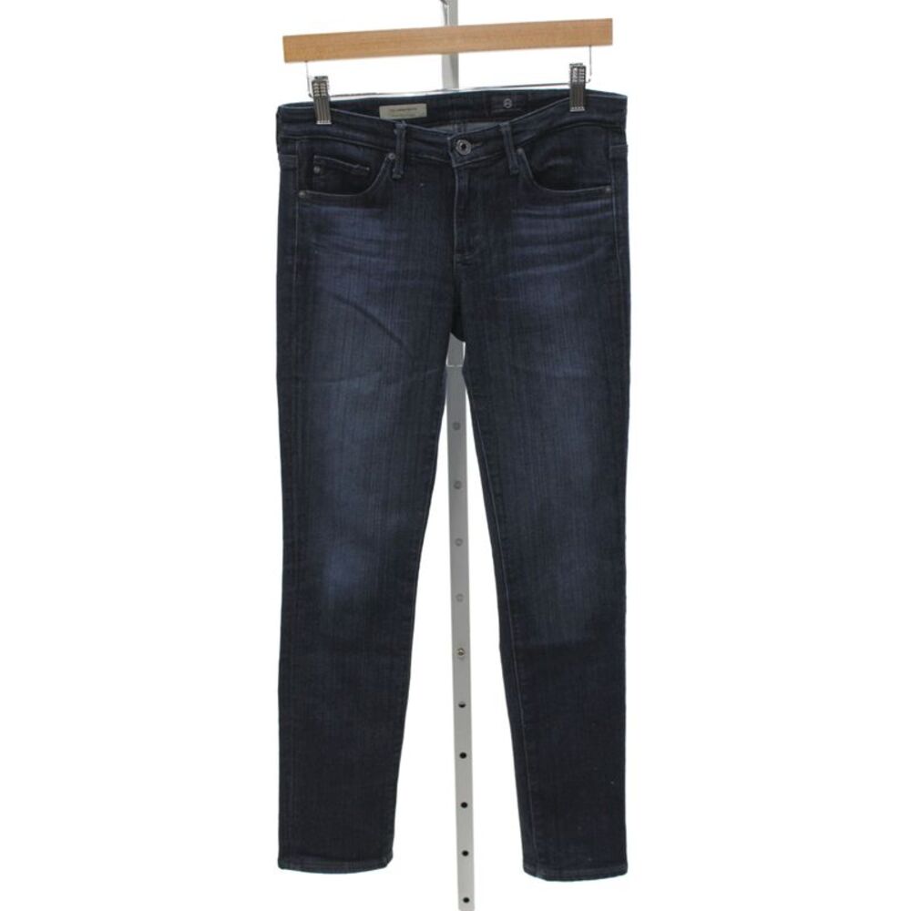 AG Adriano Goldschmied Women Skinny Jeans Dark Blue Petite Size 26P